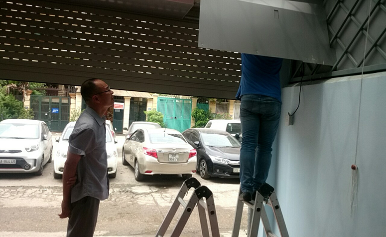 sửa motor cửa cuốn