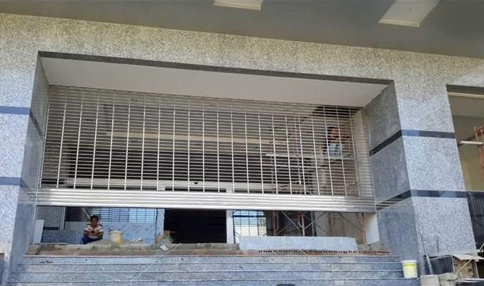 cửa cuốn khe thoáng cửa cuốn khe thoáng