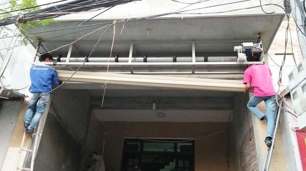 cửa cuốn bị mất điện